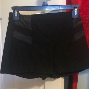 Black going out shorts